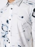 abstract print shirt