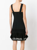 Abito folded hem dress