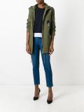 hooded military jacket 