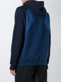Adidas Originals x White Mountaineering拼色连帽衫