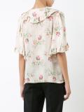 floral print blouse 