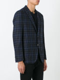 checked blazer 