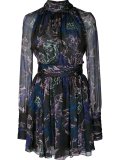 floral chiffon dress