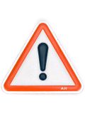'Warning'贴纸