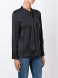 tied collar shirt
