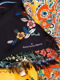 floral print scarf