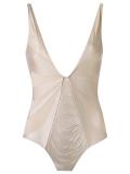 panelled swimsuit