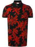 Hawaiian木槿印花polo衫