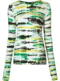 tie-dye longsleeved T-shirt