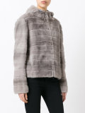 hooded coat