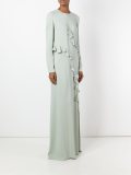 荷叶边礼服