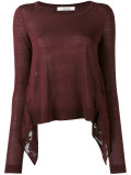Poetic Hemisphere knitted blouse