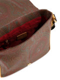 paisley print mini satchel
