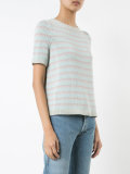 stripe knitted top