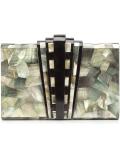 snap closure clutch bag