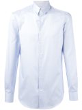 striped button down shirt