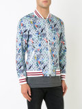 floral print bomber jacket 