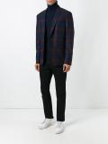 checked blazer 