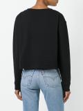 scoop neck sweatshirt