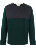two tone sweatshirt