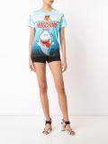 teddy and shark T-shirt