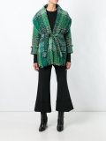 belted loose-fit jacket