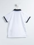牛仔饰边polo衫