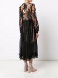 sheer lace dress