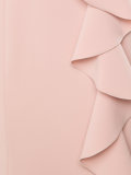 long ruffle detail dress 