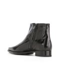 textured lateral ankle boots