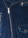 denim biker jacket