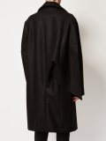 asymmetric pocket long coat