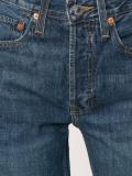 high-rise cropped jeans