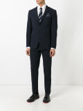 single-breasted formal suit 