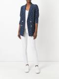 Sispot pois print blazer