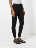cropped track pants