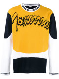 'Tomorrow' slogan sweatshirt
