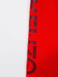 logo print track pants