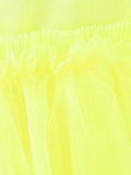 ruffle mesh dress