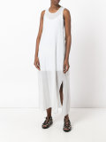 long sleeveless dress 