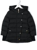 hooded padded jacket