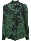 'CDC' tropical print shirt