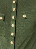 button-up knitted top