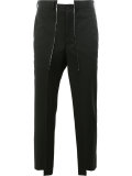 asymmetric tailored trousers