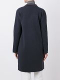 double breasted midi coat 