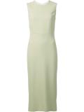 sleeveless mid dress