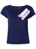 ticker print T-shirt