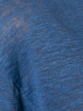cropped sleeve T-shirt