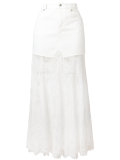 lace hem dress