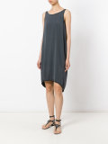 curved hem dress